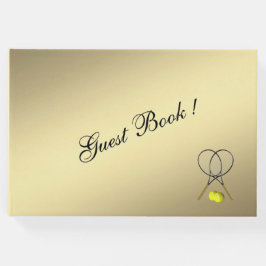 Tennis Custom Guest Book Gastenboek