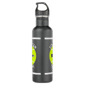 Tennis Custom Team en Player Name Sports Black Waterfles (Achterkant)
