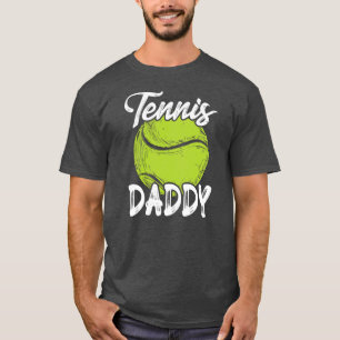 Tennis Dad Mannen Family Matching Set Tennis Ball T-shirt