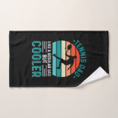 Tennis Dad Retro Sunset Handdoek (Handdoek)
