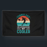 Tennis Dad Retro Sunset Spandoek<br><div class="desc">Tennis Dad Retro Sunset</div>