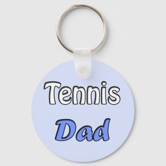 Tennis Dad Sleutelhanger (Voorkant)