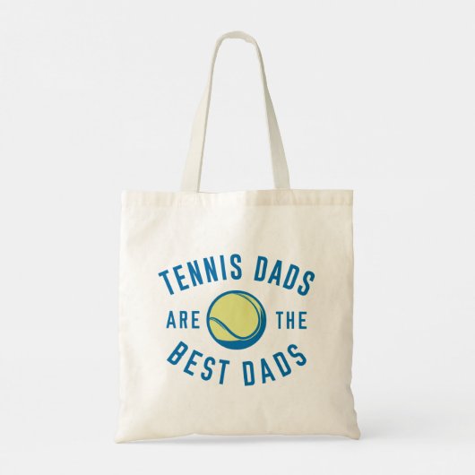 Tennis Dads zijn de beste Dads Tote Bag (Achterkant)