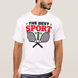 Tennis de beste sport ooit t-shirt