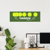 tennis decoratie (Thuiskantoor)