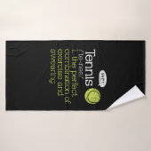 Tennis Definition Badhanddoek (Badhanddoek)