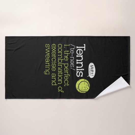 Tennis Definition Badhanddoek (Badhanddoek)