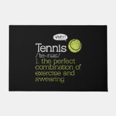 Tennis Definition Deurmat (Voorkant)