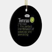 Tennis Definition Keramisch Ornament (Rechts)