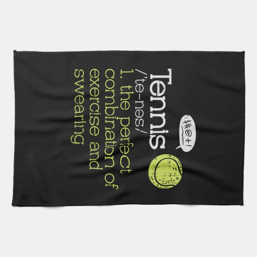 Tennis Definition Theedoek (Horizontaal)