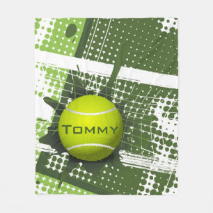 Tennis Design 1 Fleece Blanket Deken