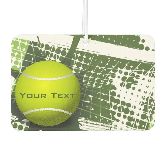 Tennis Design Air Freshener Luchtverfrisser (Voorkant)