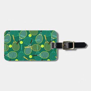 Tennis Design Bagagelabels