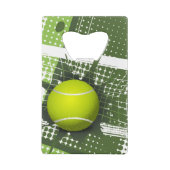Tennis Design Bottle Open Creditkaart Flessenopener (Achterkant)