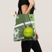 Tennis Design Canvas tas (Dichtbij)