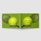 Tennis Design Guest Book Gastenboek (Volledig)