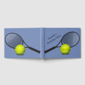 Tennis Design Guest Book Gastenboek (Volledig)