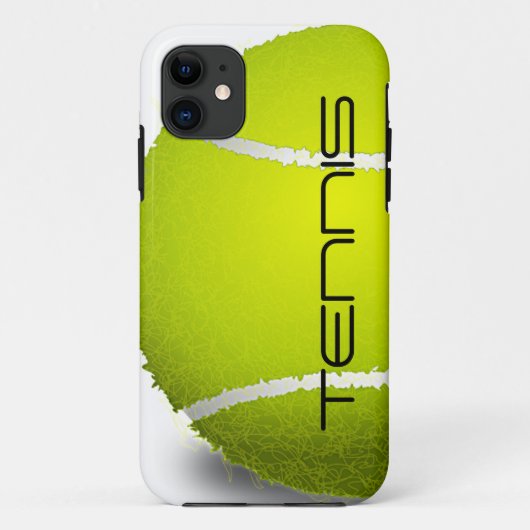 Tennis Design iPhone Case (Achterkant)