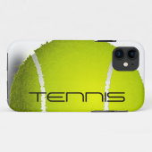 Tennis Design iPhone Case (Achterkant (horizontaal))