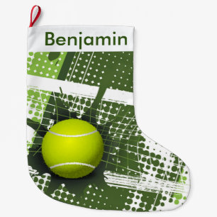 Tennis Design Large Kerststop Grote Kerstsok