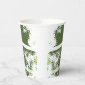Tennis Design Paper cup Papieren Bekers (Links)