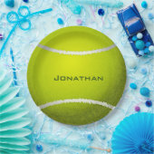 Tennis Design Paper Party-Bord Papieren Bordje (Feest)