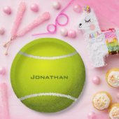 Tennis Design Paper Party-Bord Papieren Bordje (Feest)