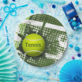 Tennis Design Paper Party-Bord Papieren Bordje (Feest)