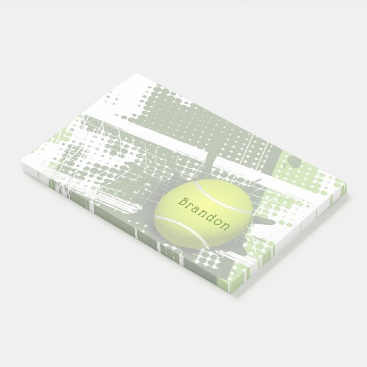 Tennis Design Post Post-it® Notes (Schuin)