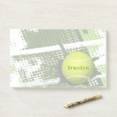 Tennis Design Post Post-it® Notes (Op bureau)