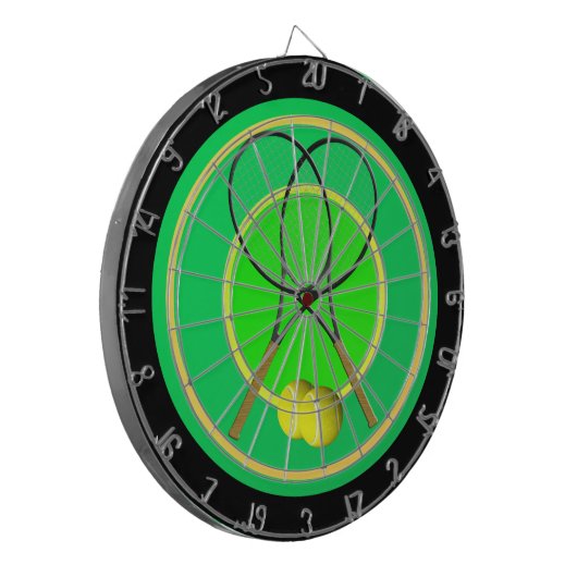 Tennis Design Regulation Dart Board Dartbord (Voorkant Links)