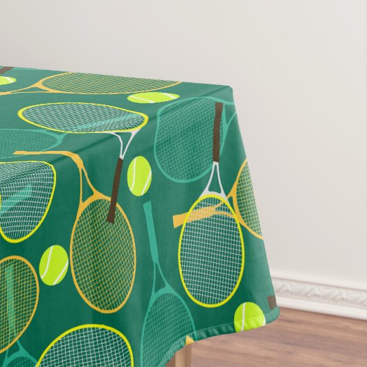 Tennis Design tafelkleed (Voorbeeld)