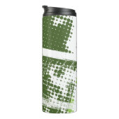 Tennis Design Thermal Tumbler Thermosbeker (Geroteerd rechts)