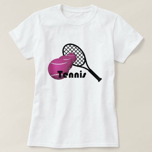 Tennis Design Women's Basic T-shirt (Design voorkant)
