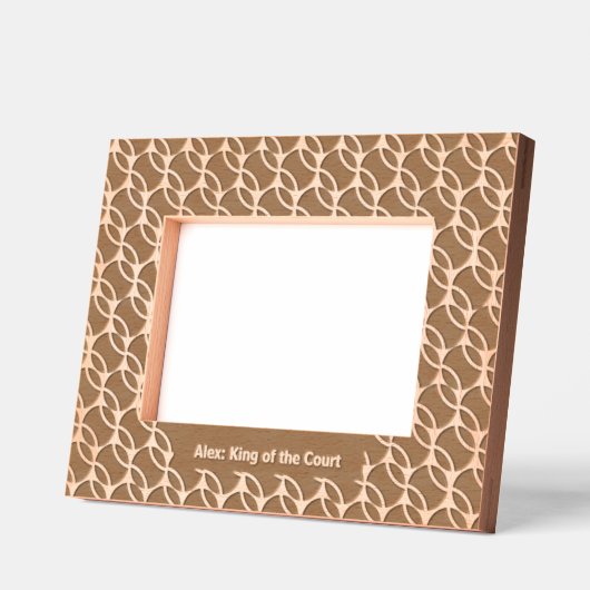 Tennis Deuce Delight Gegraveerde Lijstjes (Links)