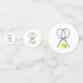 Tennis Doubles Confetti (Voorkanten)