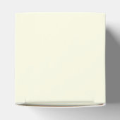 Tennis Doubles Cream Bedankdoosjes (Bovenkant)