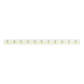 Tennis Doubles Cream Grosgrain Lint (Voorkant)