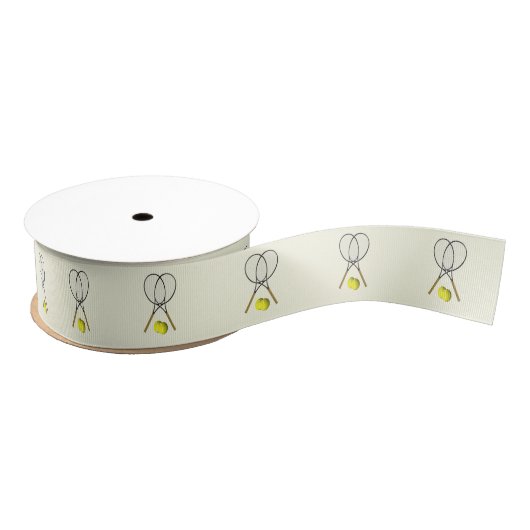 Tennis Doubles Cream Grosgrain Lint (Spoel)