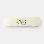 Tennis Doubles Cream Persoonlijk Skateboard (Horizontaal)