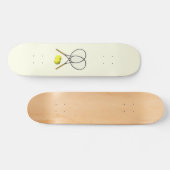 Tennis Doubles Cream Persoonlijk Skateboard (Horizontaal)
