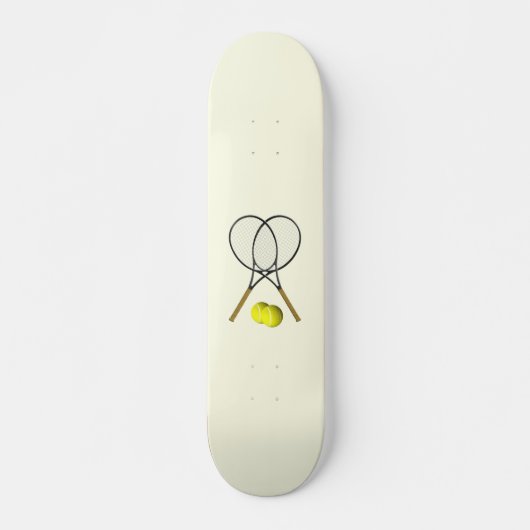 Tennis Doubles Cream Persoonlijk Skateboard (Voorkant)