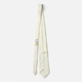 Tennis Doubles Cream Stropdas (Achterkant)