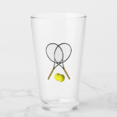 Tennis Doubles Glas (Voorkant)