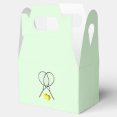 Tennis Doubles Green Bedankdoosjes (Geopend)