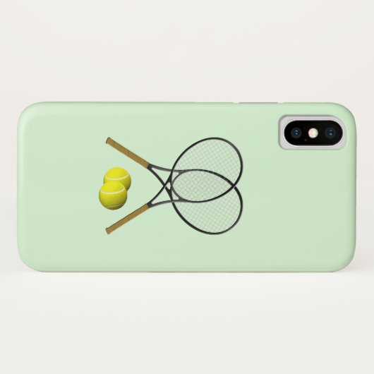 Tennis Doubles Green Case-Mate iPhone Case (Achterkant (horizontaal))
