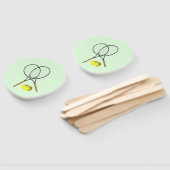 Tennis Doubles Green Handwaaier (Niet-gemonteerd)