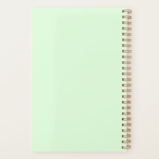 Tennis Doubles Green Planner (Achterkant)