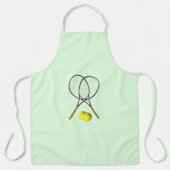 Tennis Doubles Green Schort (Voorkant)