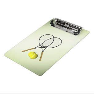 Tennis Doubles Groen Mini Klembord